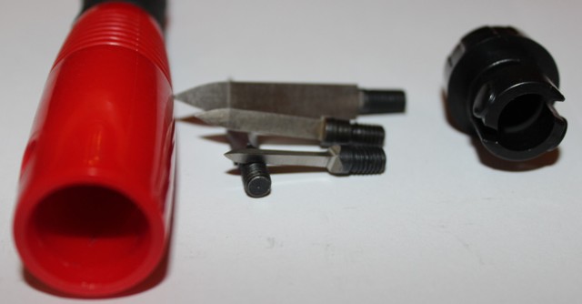 Ручка для шабера-трехгранного формы D для снятия заусенцев и фасок